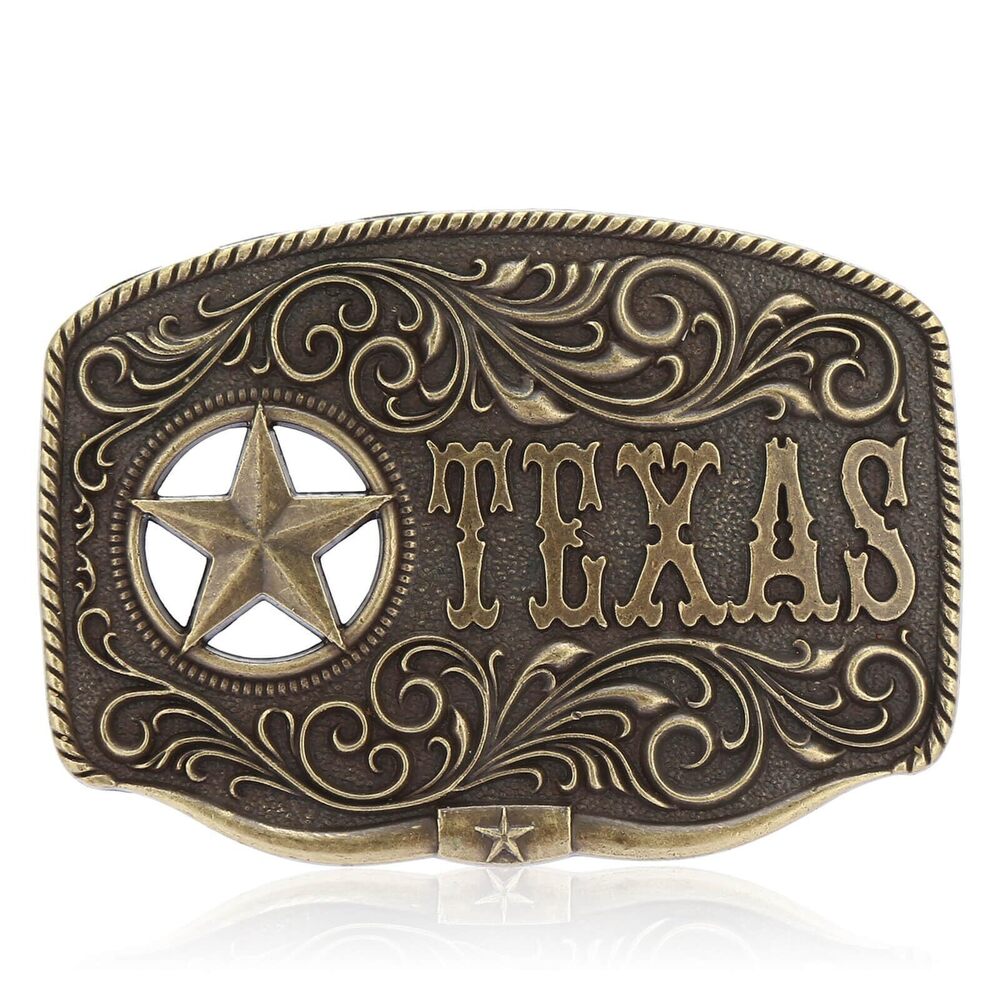 9422 Western Belt Buckle Vintage Native American Rodeo Cowboy Texas Star